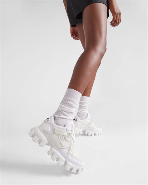 prada thunder sneakers white.